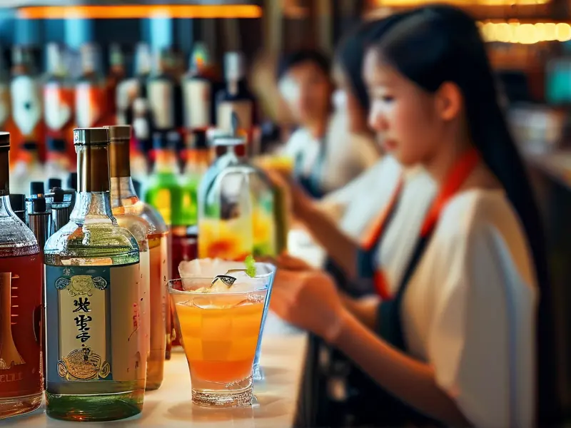 无锡调酒培训学校专业调酒师授课现场