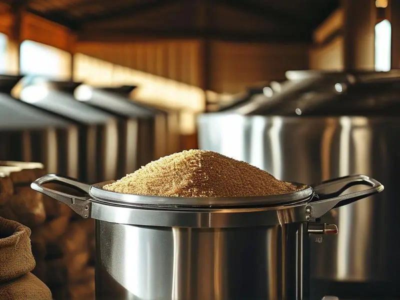 五百斤不锈钢酿酒设备实拍图