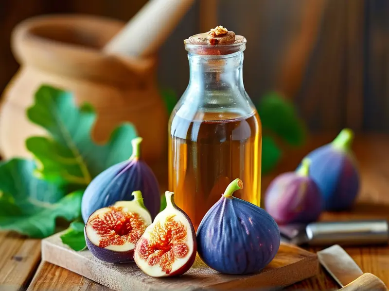 家庭自制无花果果酒制作过程展示
