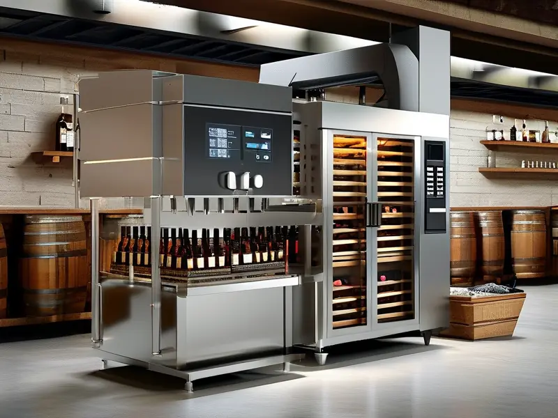 现代烤酒设备展示图