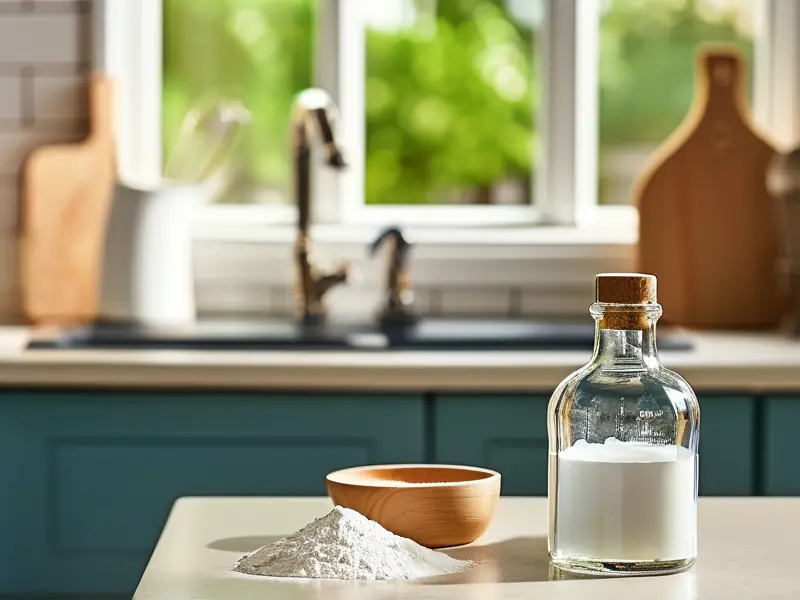 自制洗洁精原料摆放图