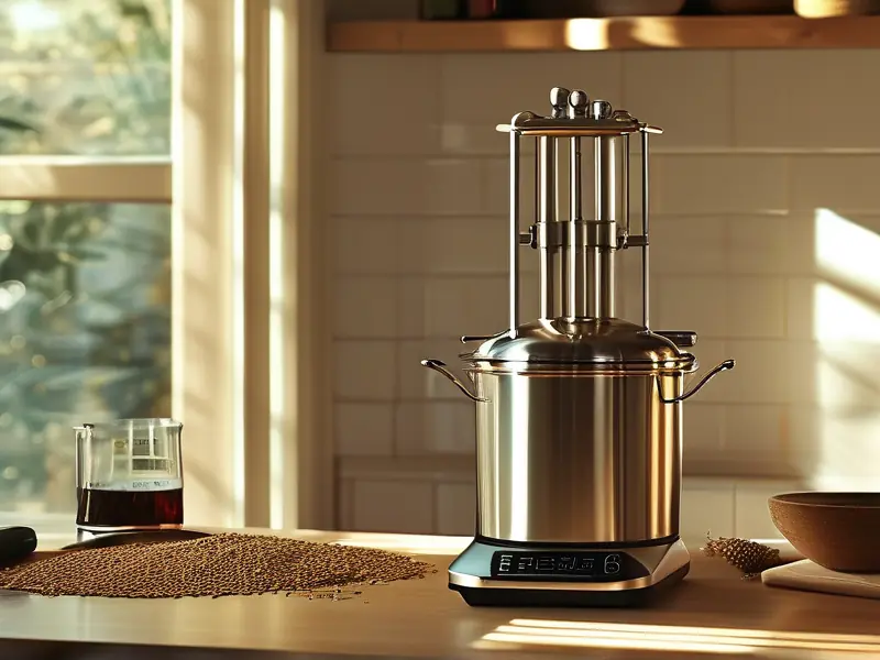 不锈钢小型家用酿酒设备实景展示