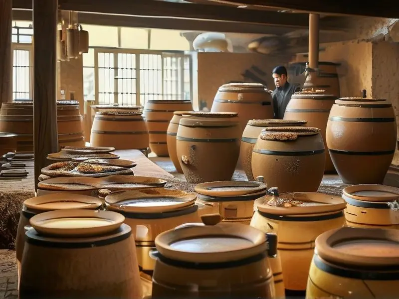 传统小曲酒酿造工艺现场展示