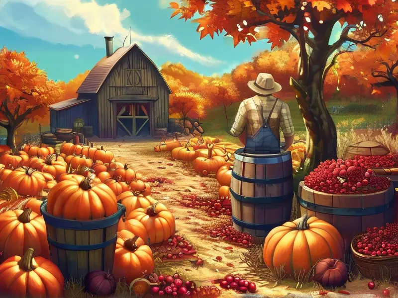 星露谷秋天酿酒场景展示