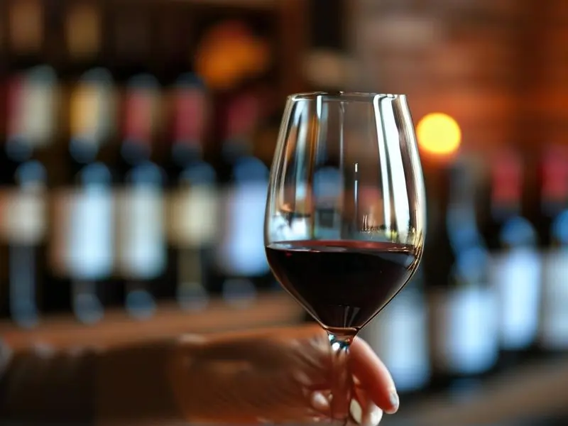 专业品酒师示范红酒品鉴的正确姿势