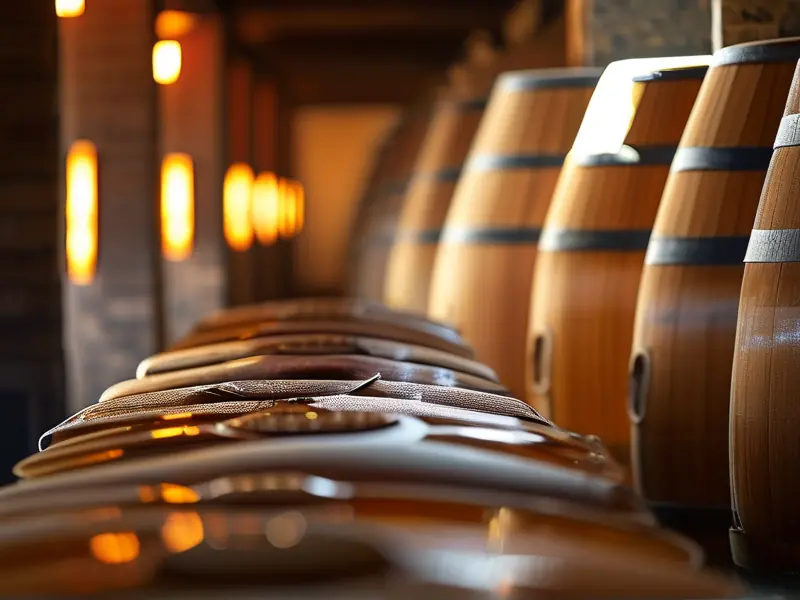 酿酒师检查烧酒发酵过程