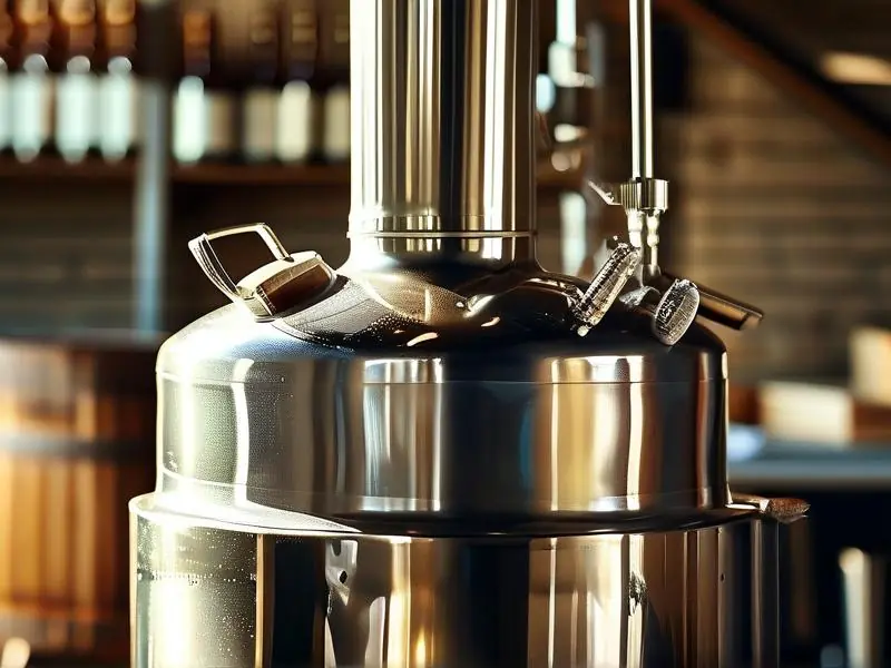 不锈钢酿酒设备实拍图