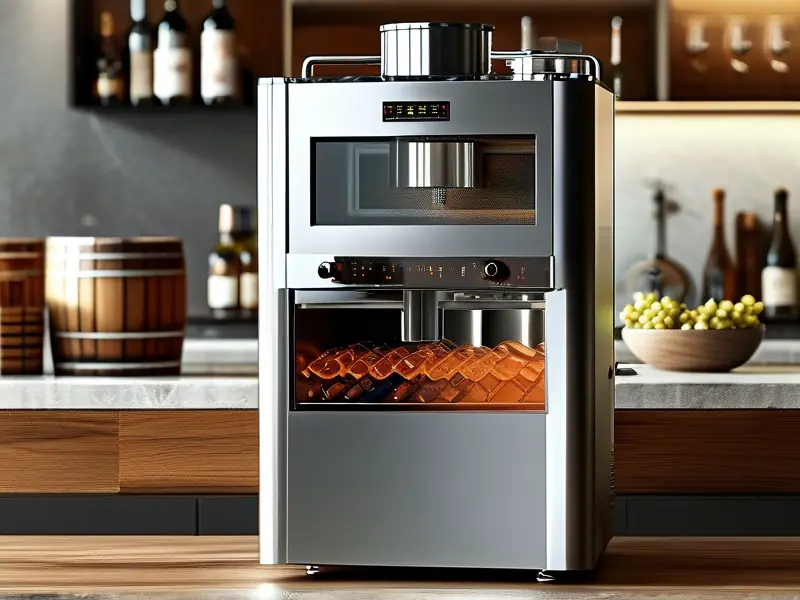 家庭使用一体酿酒设备实景照片