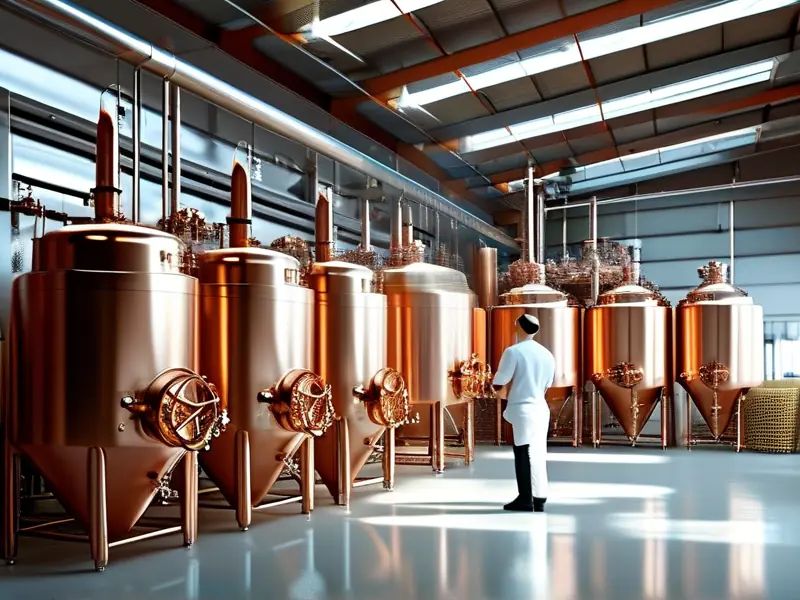 一千斤酿酒设备实景展示