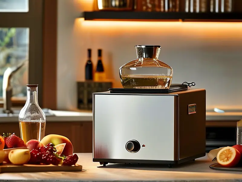 家庭使用小型电酿酒设备实景图