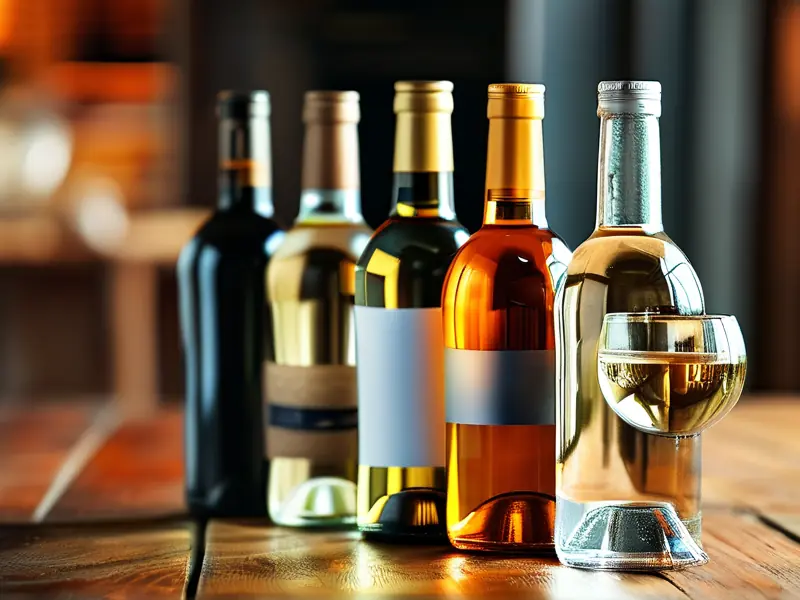 不同品牌粮食酿造白酒对比展示