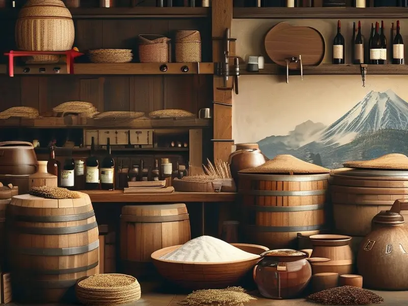 酿酒师用传统方法介酒