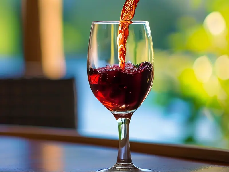 倒掉酒水象征戒酒新生活