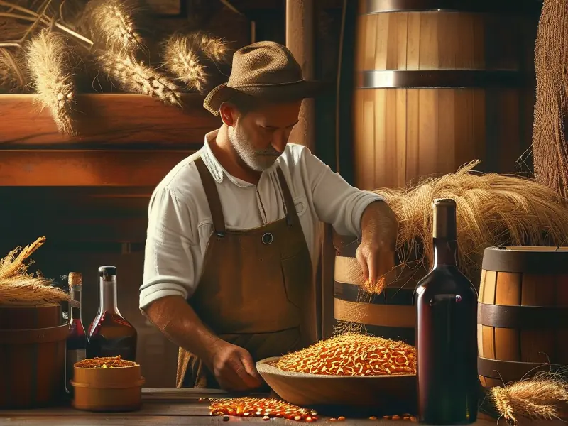 玉米秸秆酿酒技术实际操作过程