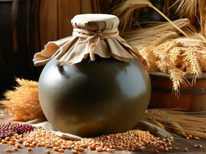 传统工艺酿造的原浆纯粮酒