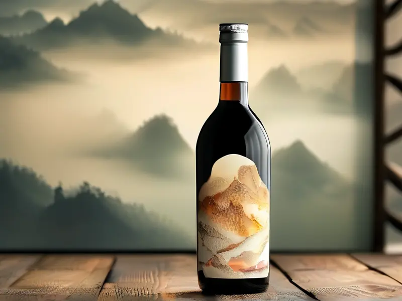 云酿白酒实物展示