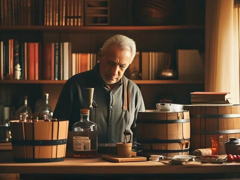 家庭酿酒实际操作场景展示