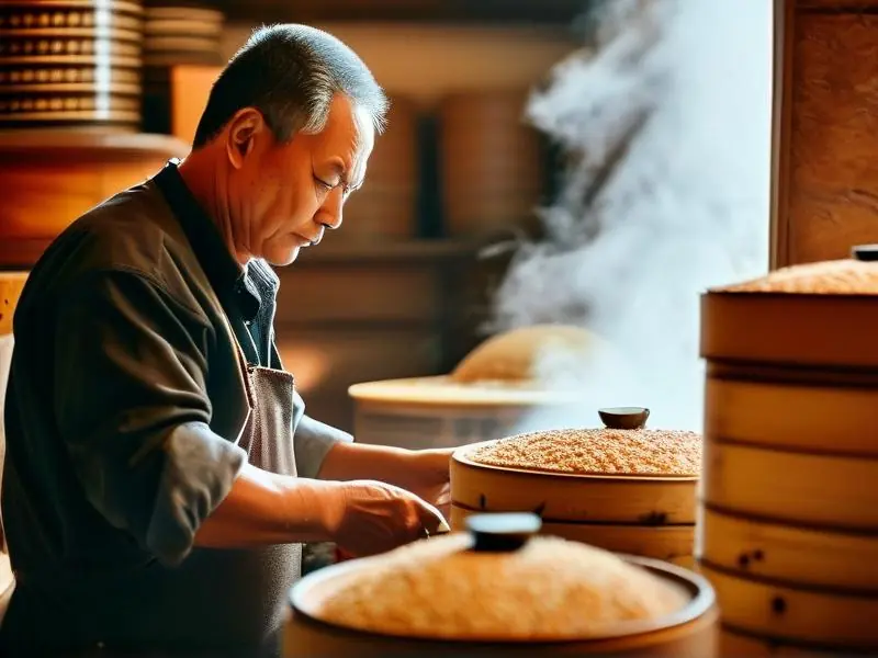 家庭自制白酒实际操作场景展示