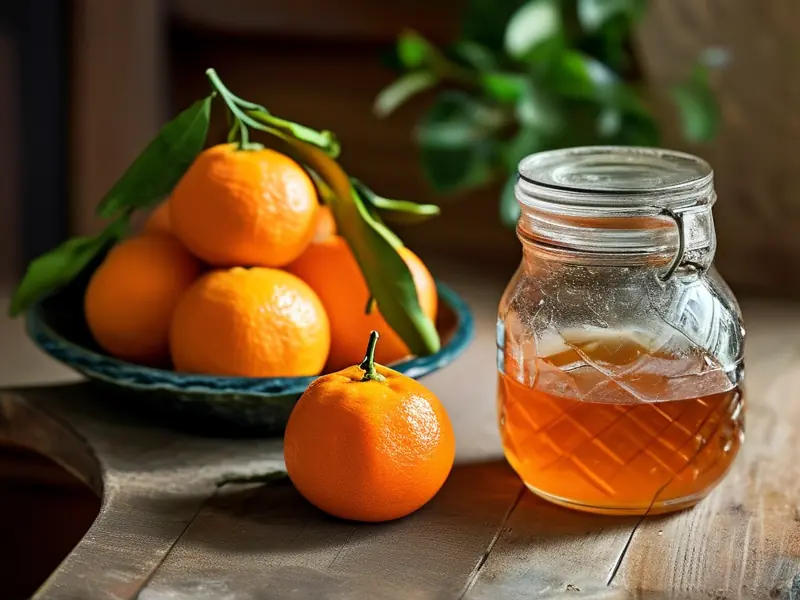 家庭自制橘子酒的制作过程