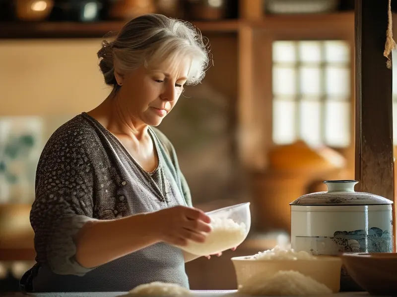 家庭自制米酒过程实拍