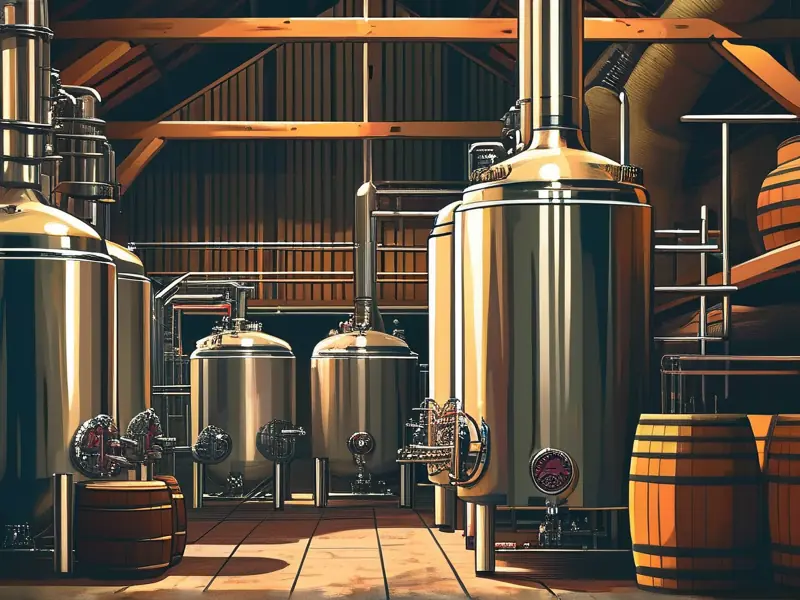 蒸馏酒和酿造酒制作工艺对比图