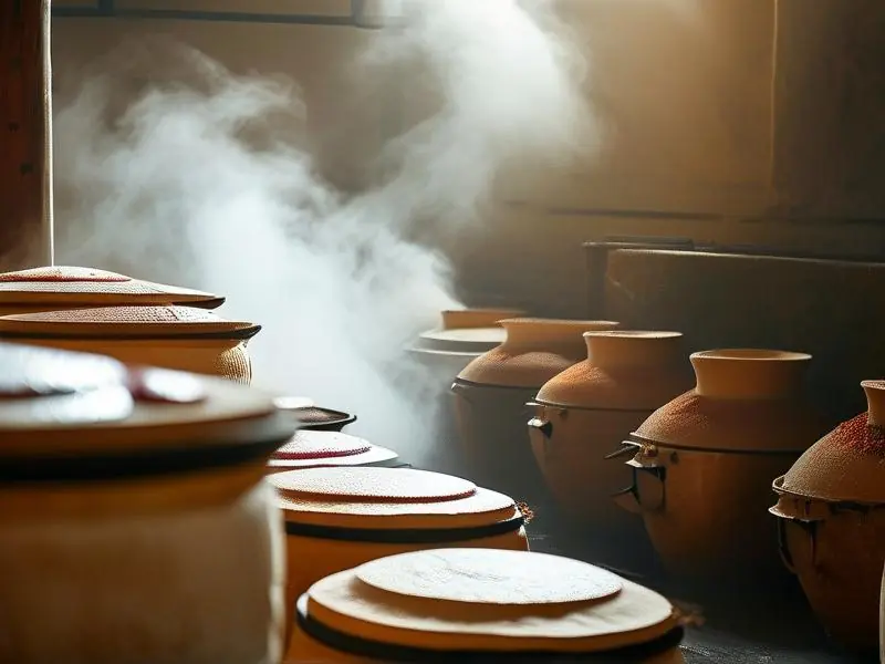 传统纯粮白酒酿造工艺流程实拍