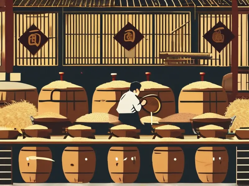 中国传统酿造酒的制作过程