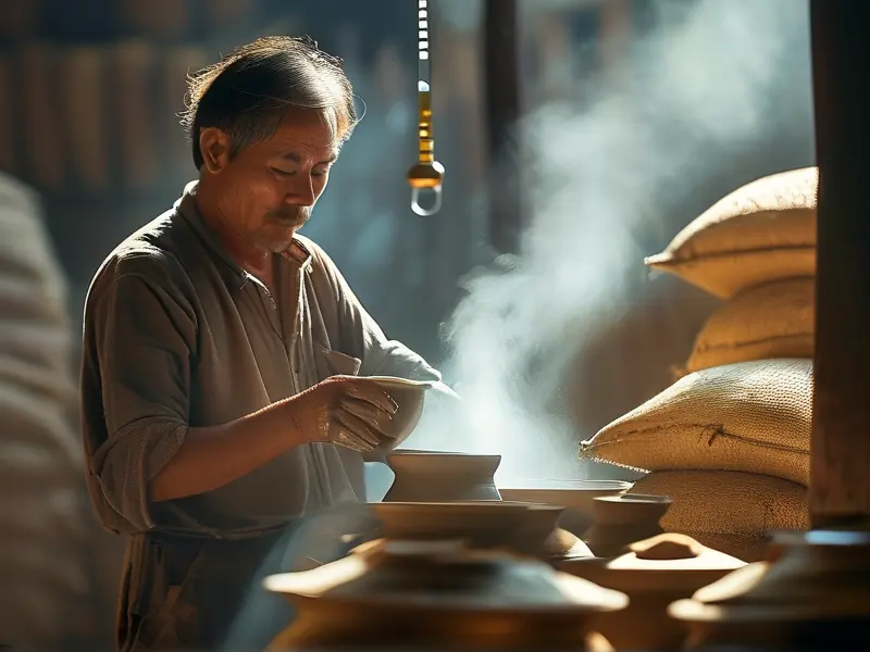 家庭自酿白酒实际操作场景