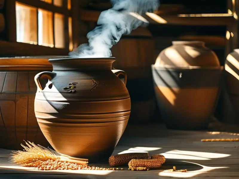 家庭自酿白酒传统工艺现场实拍