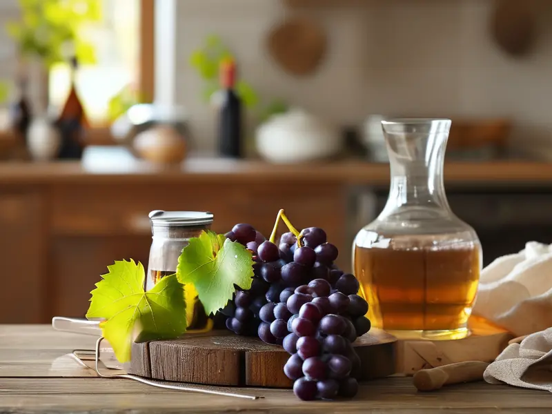 家庭自酿葡萄酒所需材料和工具展示