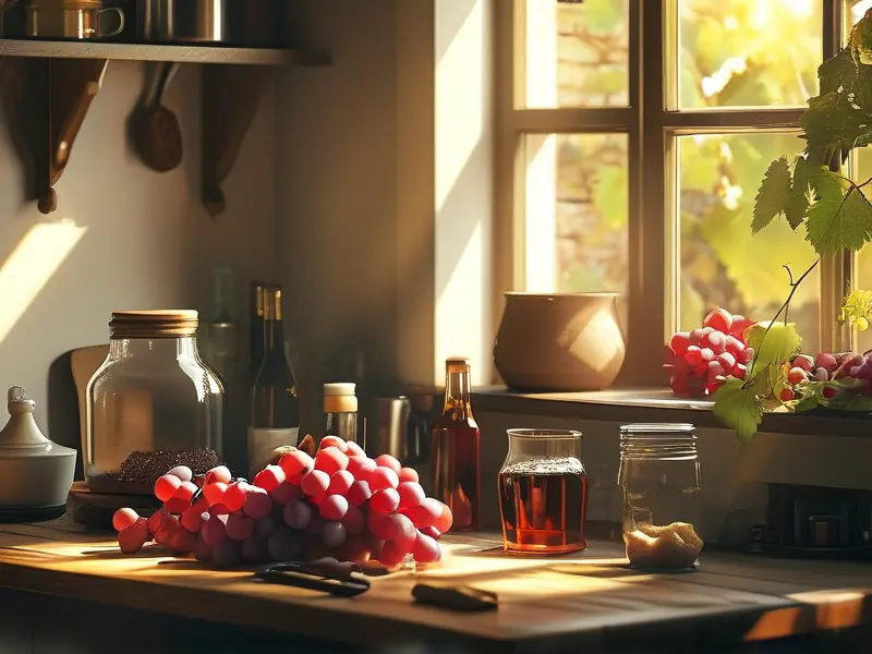 家庭自酿葡萄酒所需材料和工具