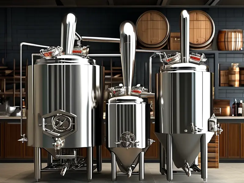 家用与商用自酿酒设备价格对比图