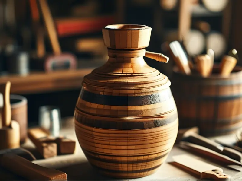 自制酒甑制作过程实拍图