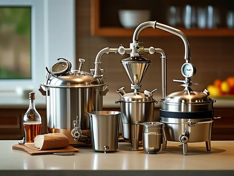 自酿啤酒全套设备展示