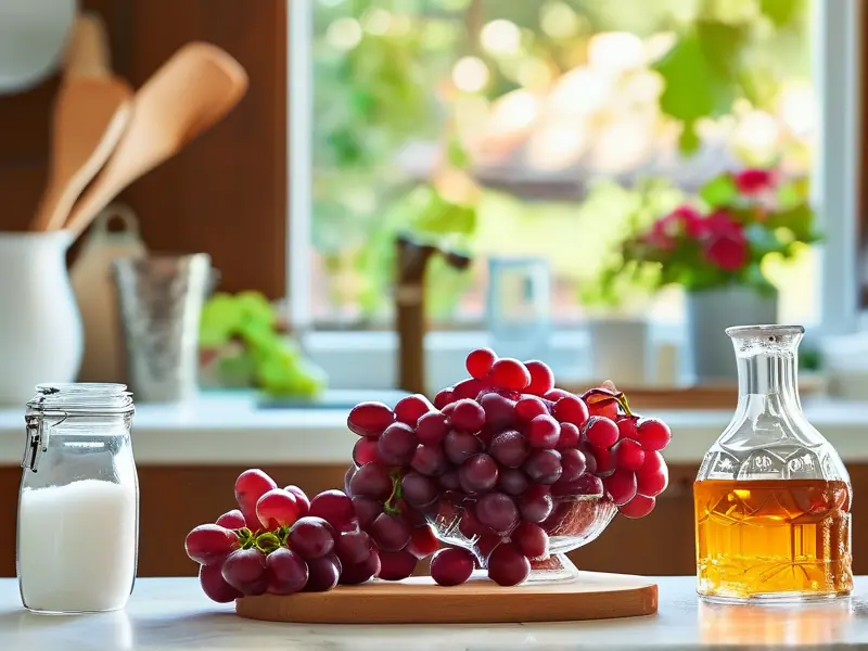 家庭自酿葡萄酒准备过程实拍图