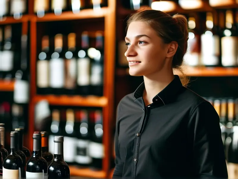 酒水代理商向客户介绍产品