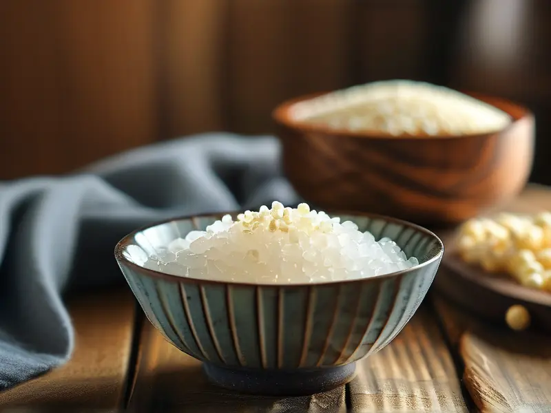 自制糯米酒成品展示