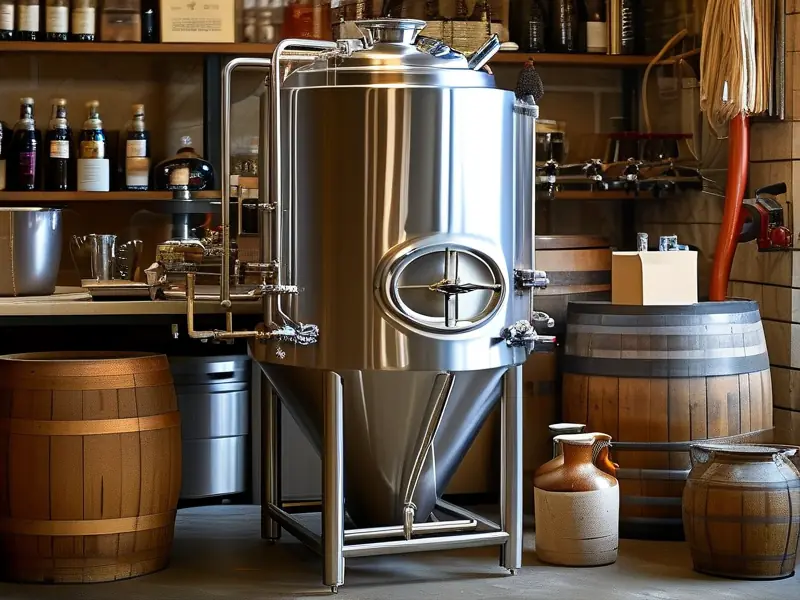 50斤酿酒设备实拍图