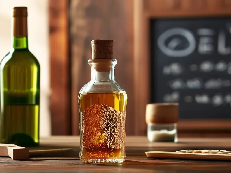 白酒勾兑工具与酒液降度过程实拍