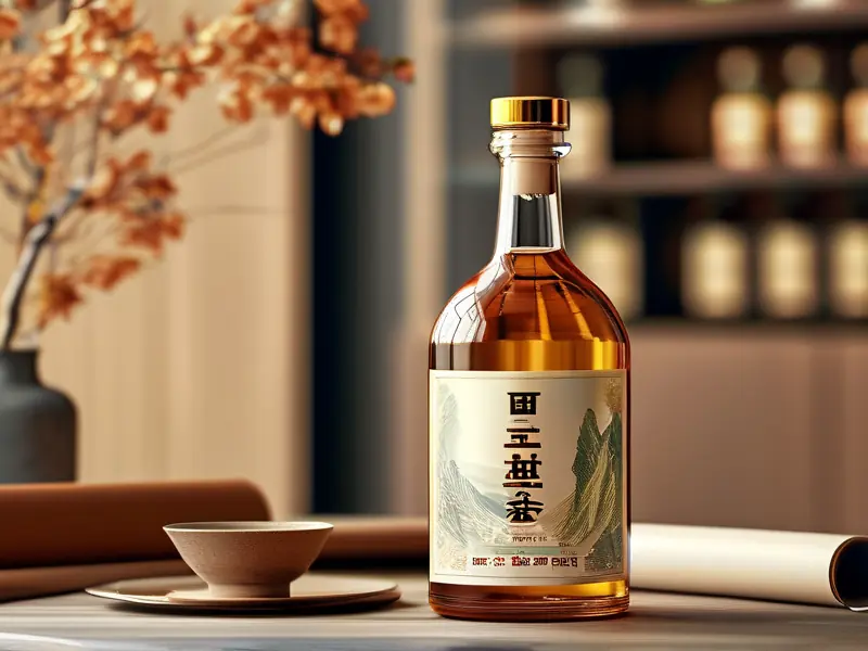 白酒包装设计制作过程展示