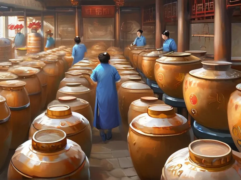 白酒的两种酿造方法：固态发酵与液态发酵对比图