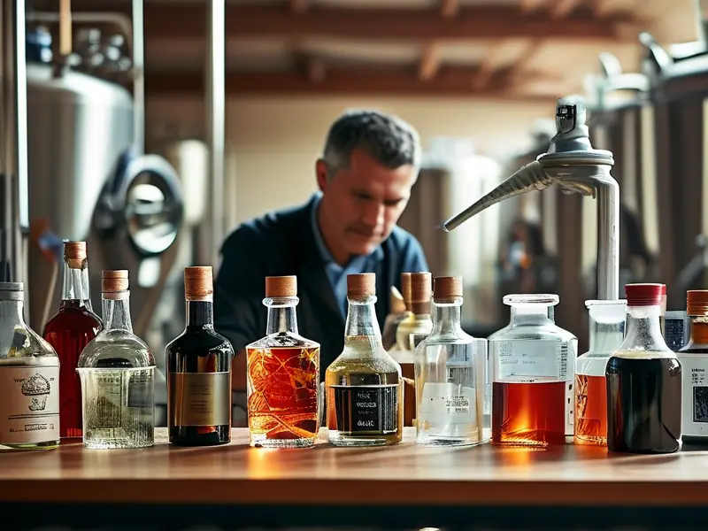 酿酒师调配白酒香精配比