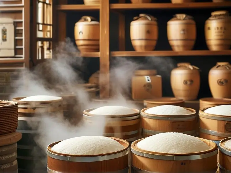 传统白酒酿造工艺现场与等级对比展示