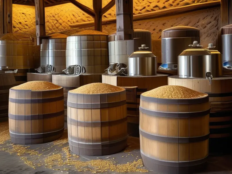 包谷烧酒酿造过程展示