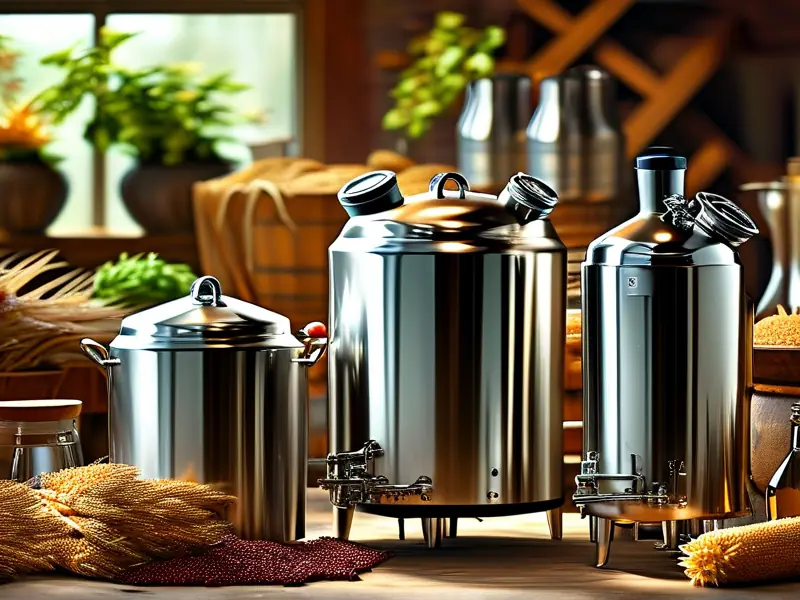 不锈钢酿酒设备图片展示