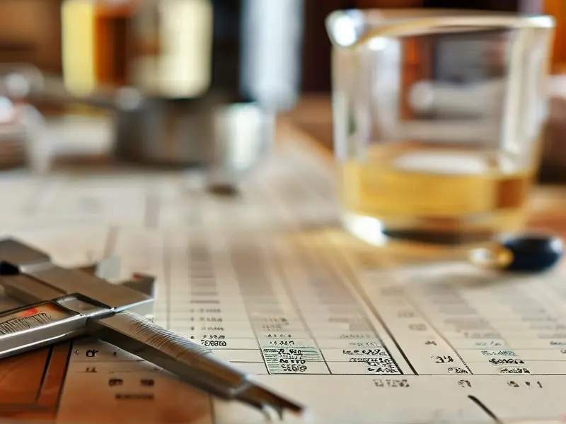 专业测酒表格示例