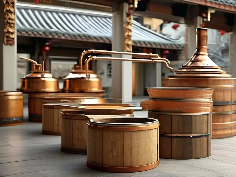 潮州传统酿酒设备实物展示
