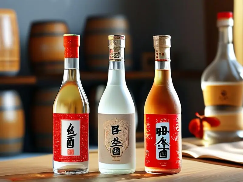 纯粮酒和勾兑酒对比图