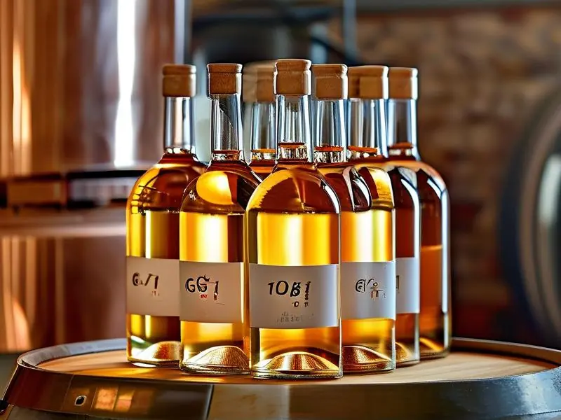 纯粮白酒产品标签执行标准特写