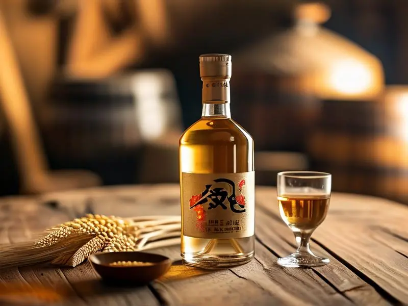 凤牌原酿52度白酒实物展示与酿造环境